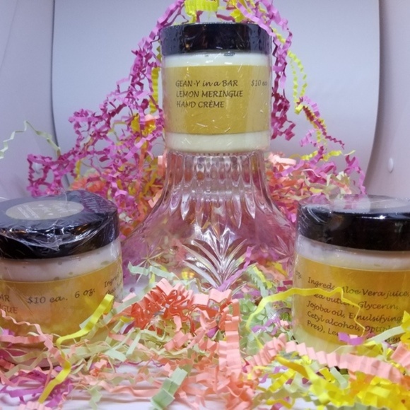 GEAN-Y in a BAR Other - Lemon Meringue Hand Creme  -  Lotion - Handmade